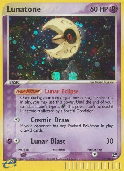 Lunatone card art