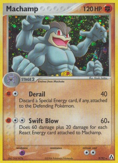 Machamp card art