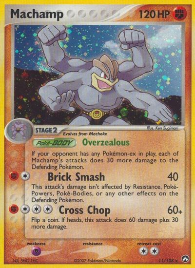 Machamp card art