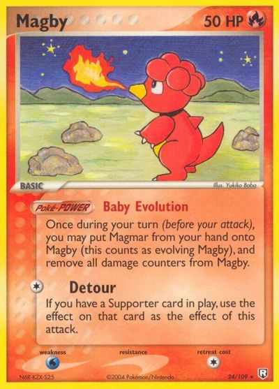 Magby card art