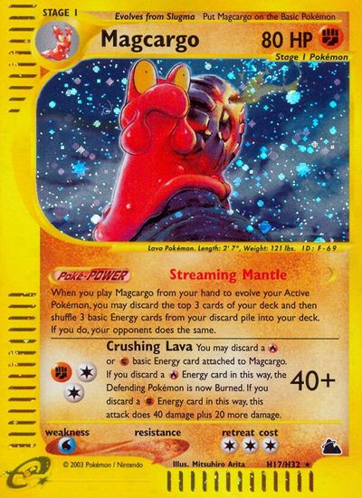 Magcargo (H17) card art