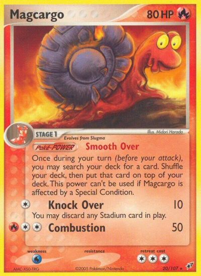 Magcargo - 020/107 card art