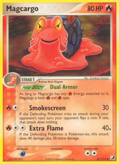 Magcargo card art