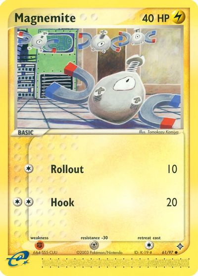 Magnemite - 61/97 card art