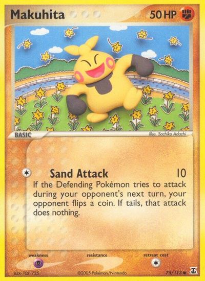Makuhita card art