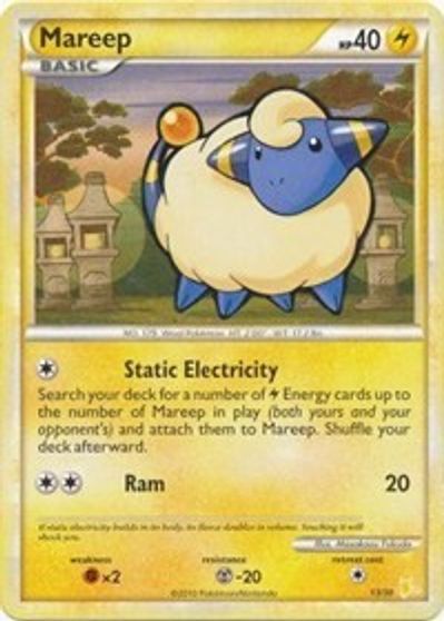 Mareep (#20) card art