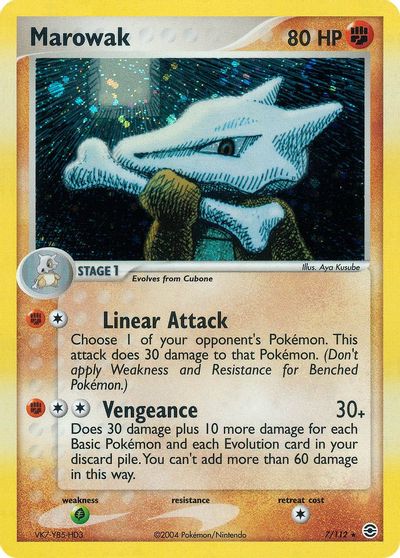 Marowak card art