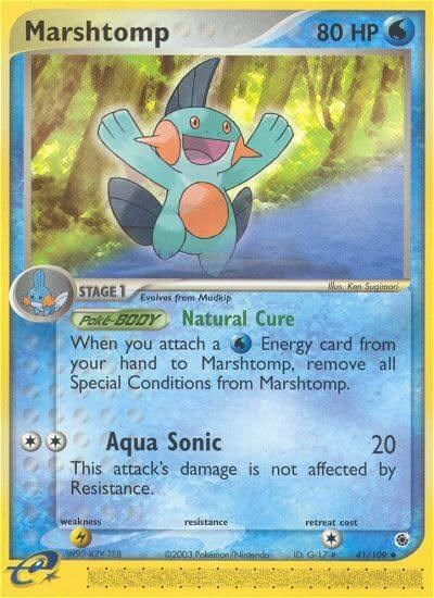 Marshtomp - 41/109 card art