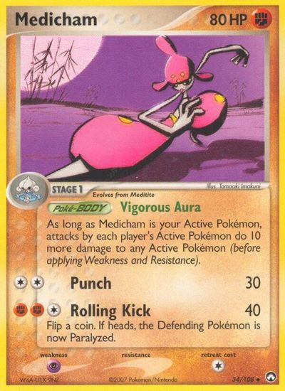 Medicham card art