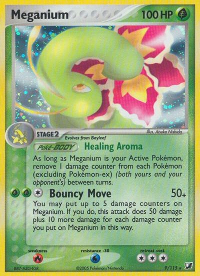 Meganium card art