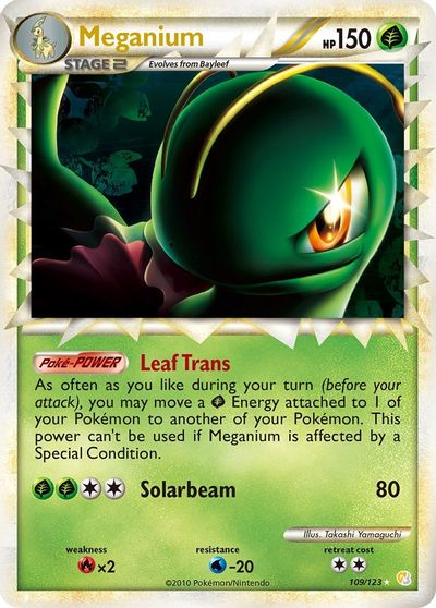 Meganium (Prime) card art