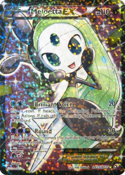 Meloetta EX (Full Art) card art
