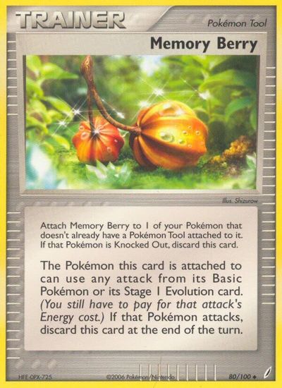 Memory Berry card art