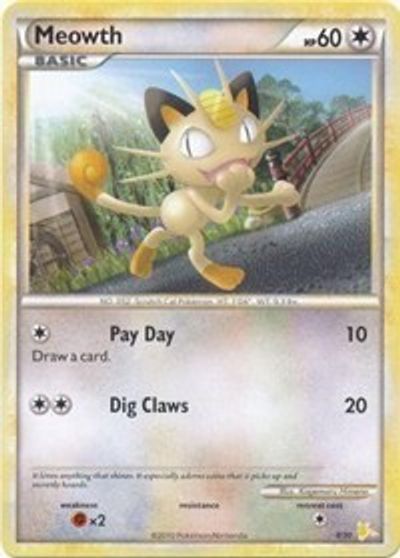 Meowth (#12) card art