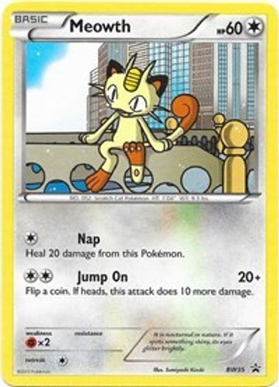 Meowth - BW35 card art