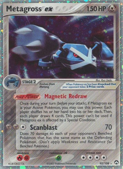 Metagross ex card art