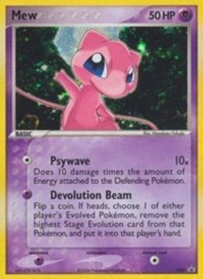Mew - 040 (Trainer's Challenge Set) card art