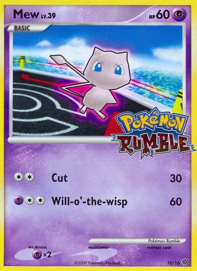Mew card art