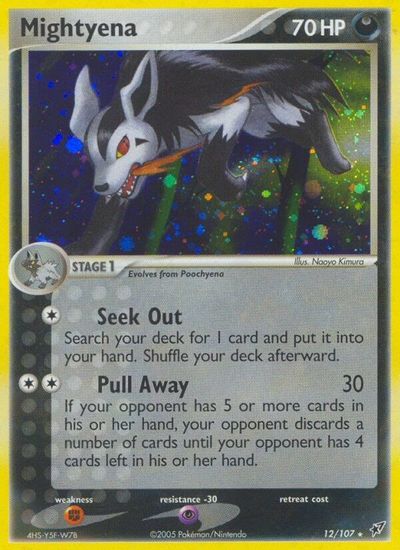 Mightyena card art