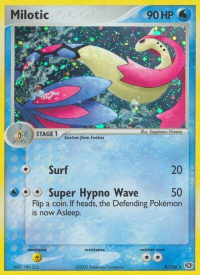 Milotic card art