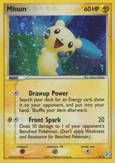 Minun card art
