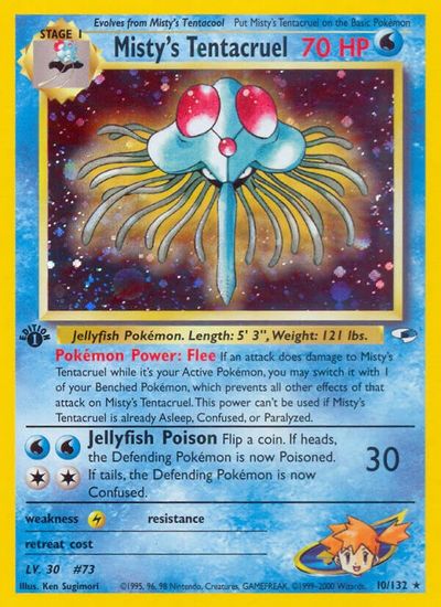 Misty's Tentacruel card art