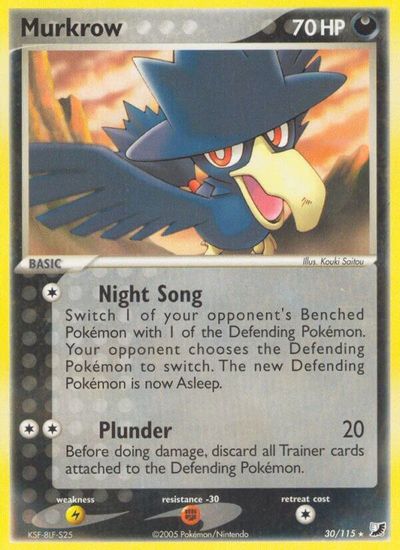 Murkrow card art