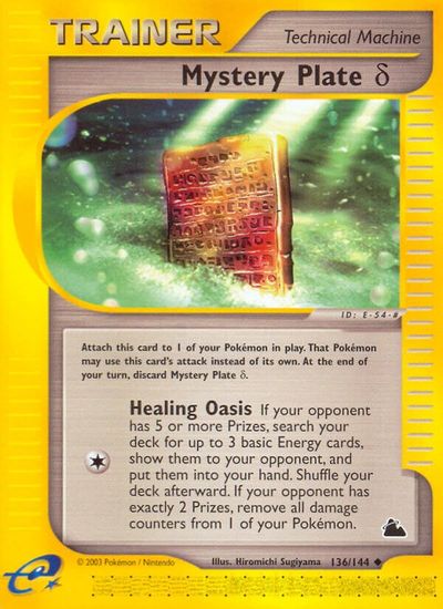 Mystery Plate Delta card art