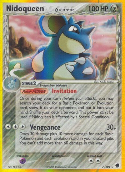 Nidoqueen (Delta Species) card art