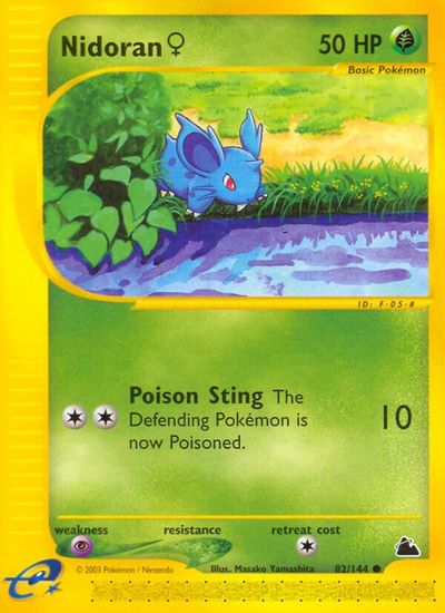 Nidoran F (82) card art