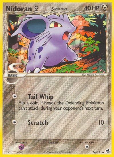 Nidoran F (Delta Species) card art
