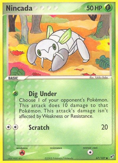 Nincada card art