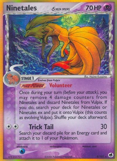 Ninetales (Delta Species) card art