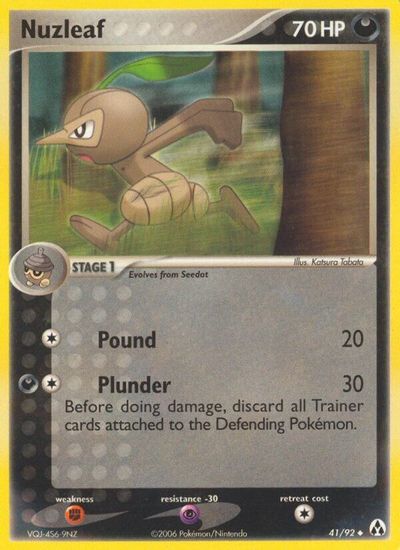 Nuzleaf card art