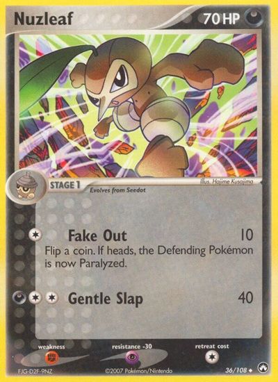 Nuzleaf card art