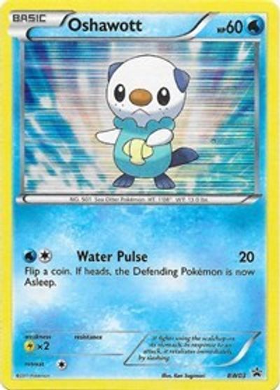 Oshawott - BW03 card art