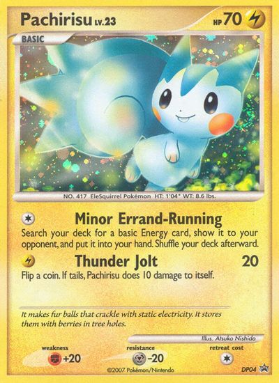 Pachirisu - DP04 card art