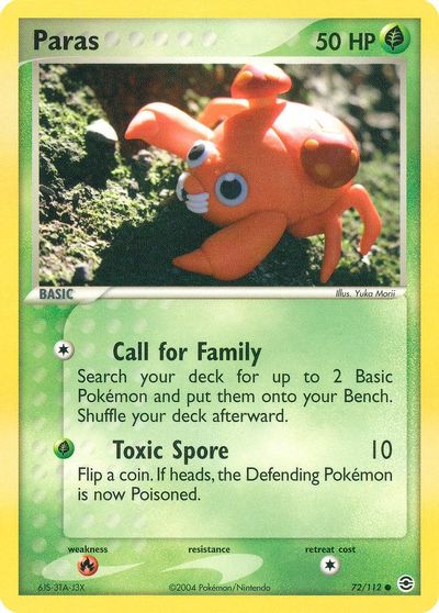 Paras card art