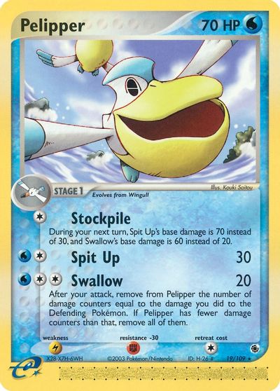 Pelipper card art