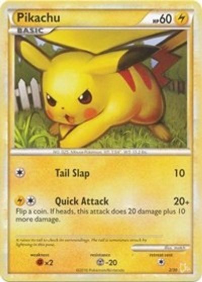 Pikachu (#2) card art