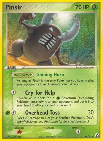 Pinsir card art