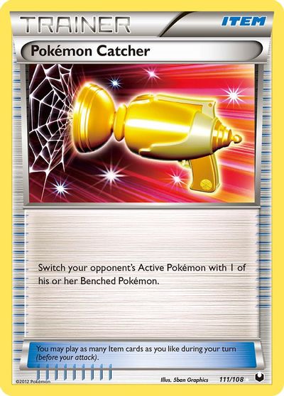 Pokemon Catcher (Gold) card art