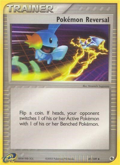 Pokemon Reversal card art