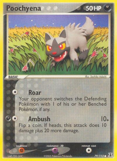 Poochyena card art