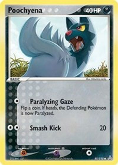 Poochyena card art