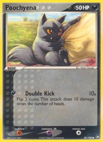 Poochyena card art