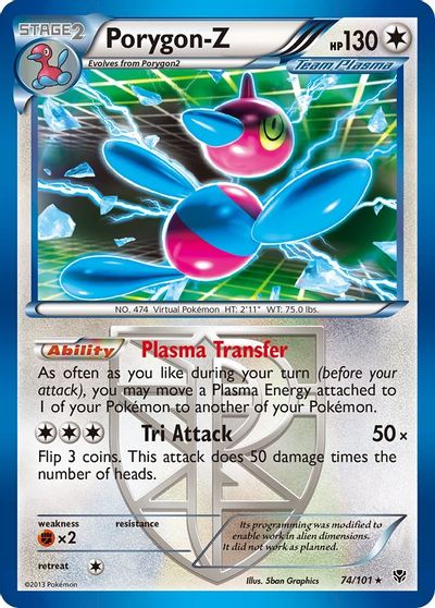 Porygon-Z (Team Plasma) card art