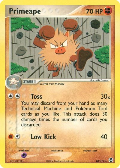 Primeape card art