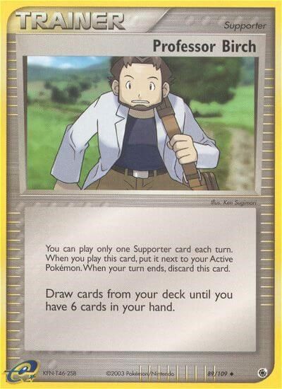 Professor Birch card art