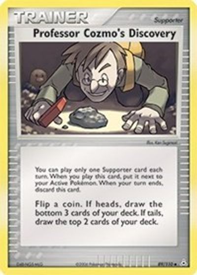 Professor Cozmo's Discovery card art